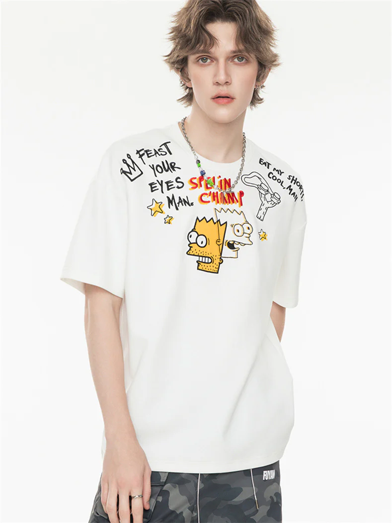 American Retro Relaxed Oversized Top With Dropped Shoulders - Image 17