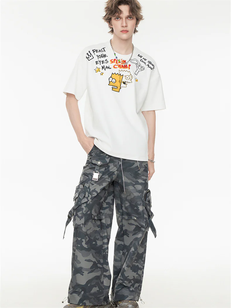 American Retro Relaxed Oversized Top With Dropped Shoulders - Image 18