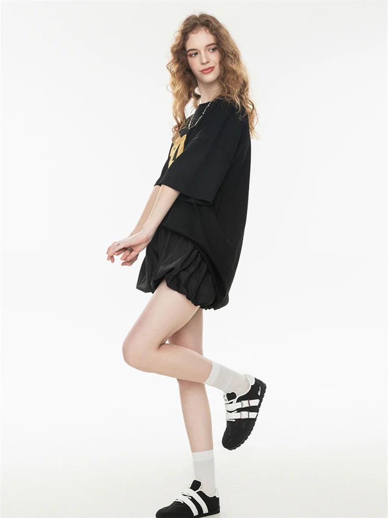 High Street Loose-fitting T-shirt With Large Symbol Print - Image 7