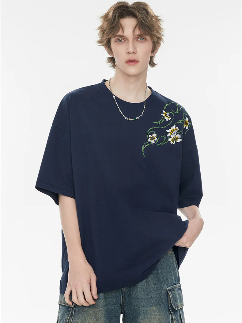 Fresh And Gentle Style Oversized Casual T-shirt - Image 2
