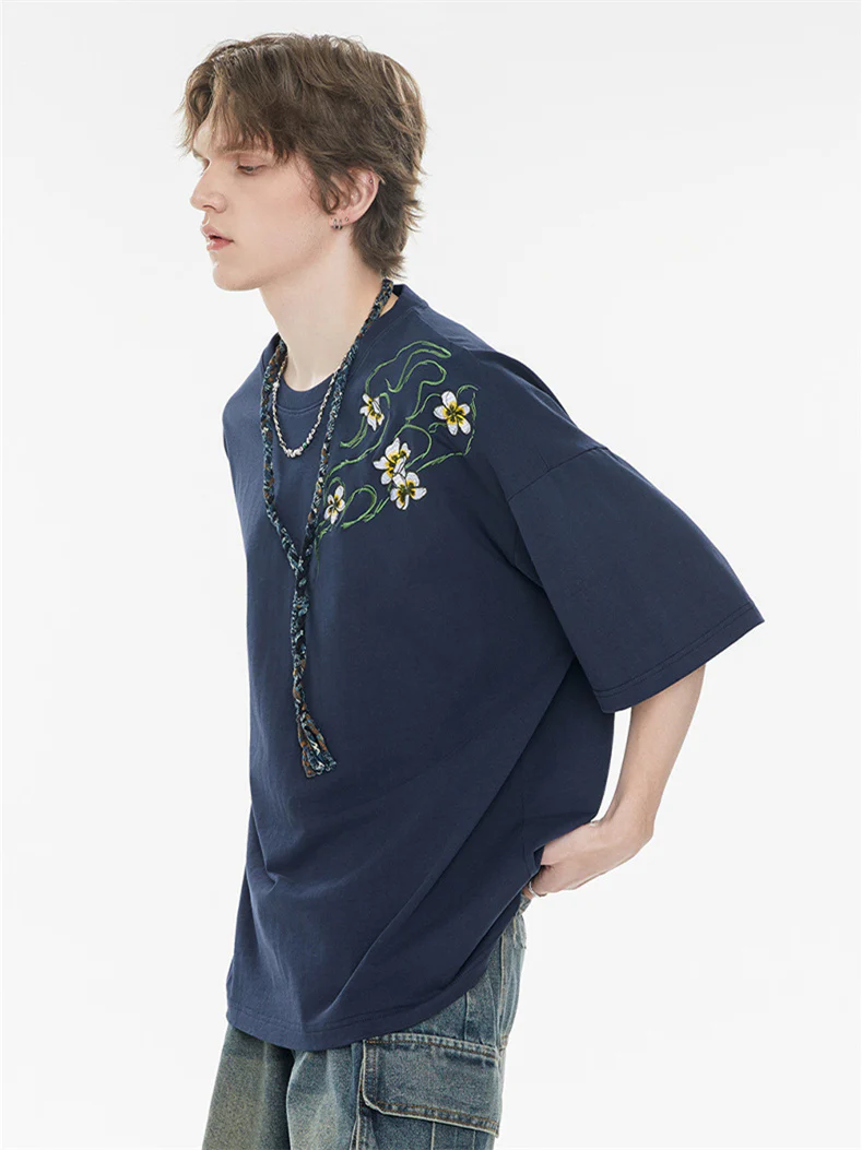 Fresh And Gentle Style Oversized Casual T-shirt - Image 3
