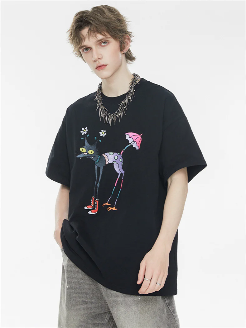 Quirky And Fun Floral Umbrella Top - Image 2