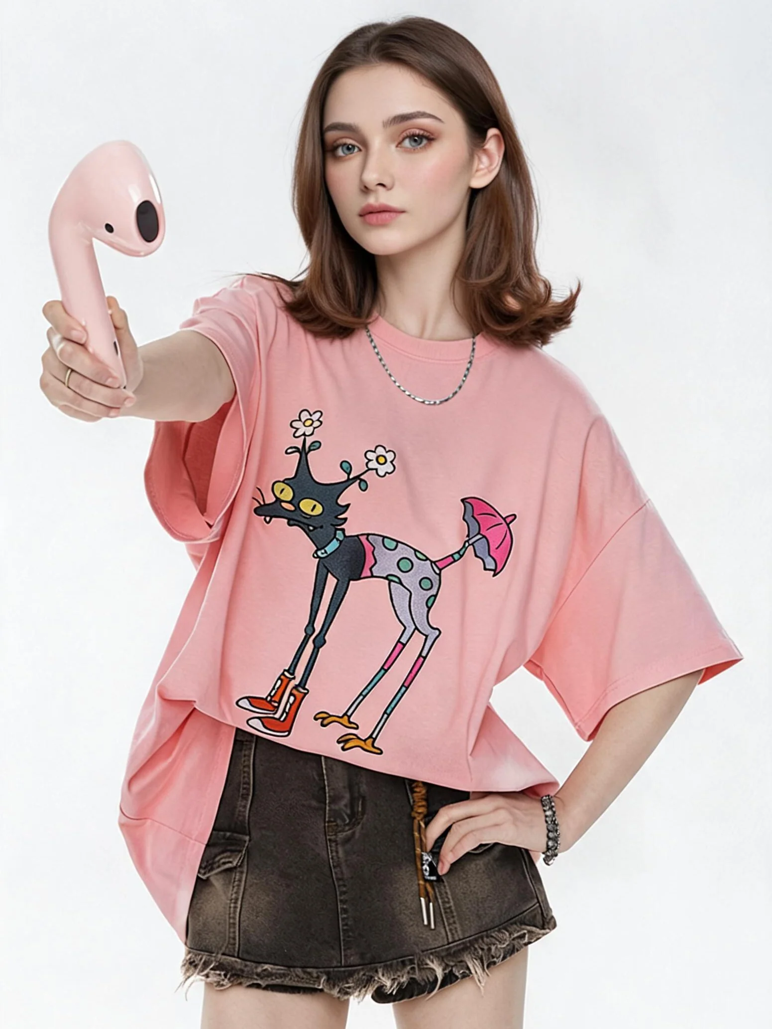 Quirky And Fun Floral Umbrella Top - Image 7