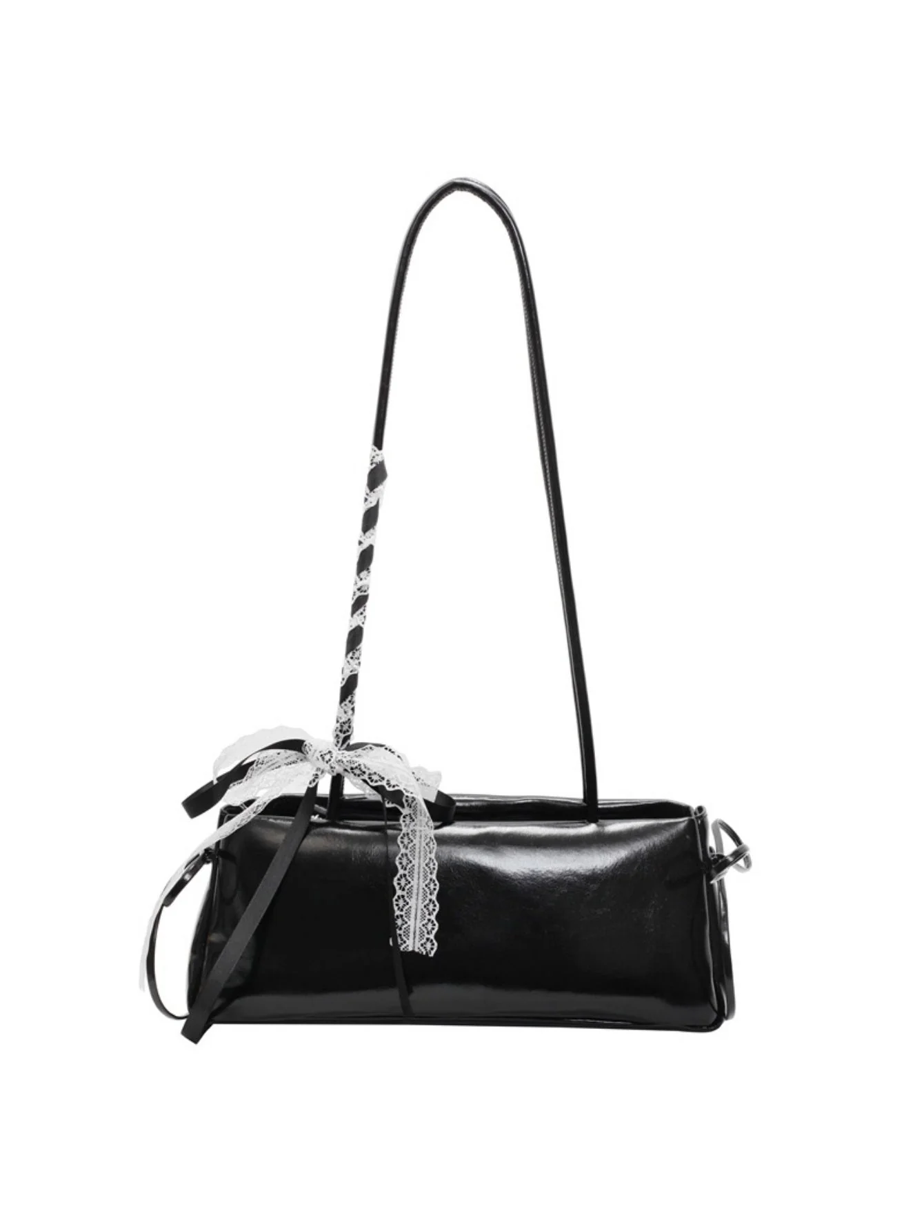 Simple Ballet-style Baguette Shoulder Bag - Image 4