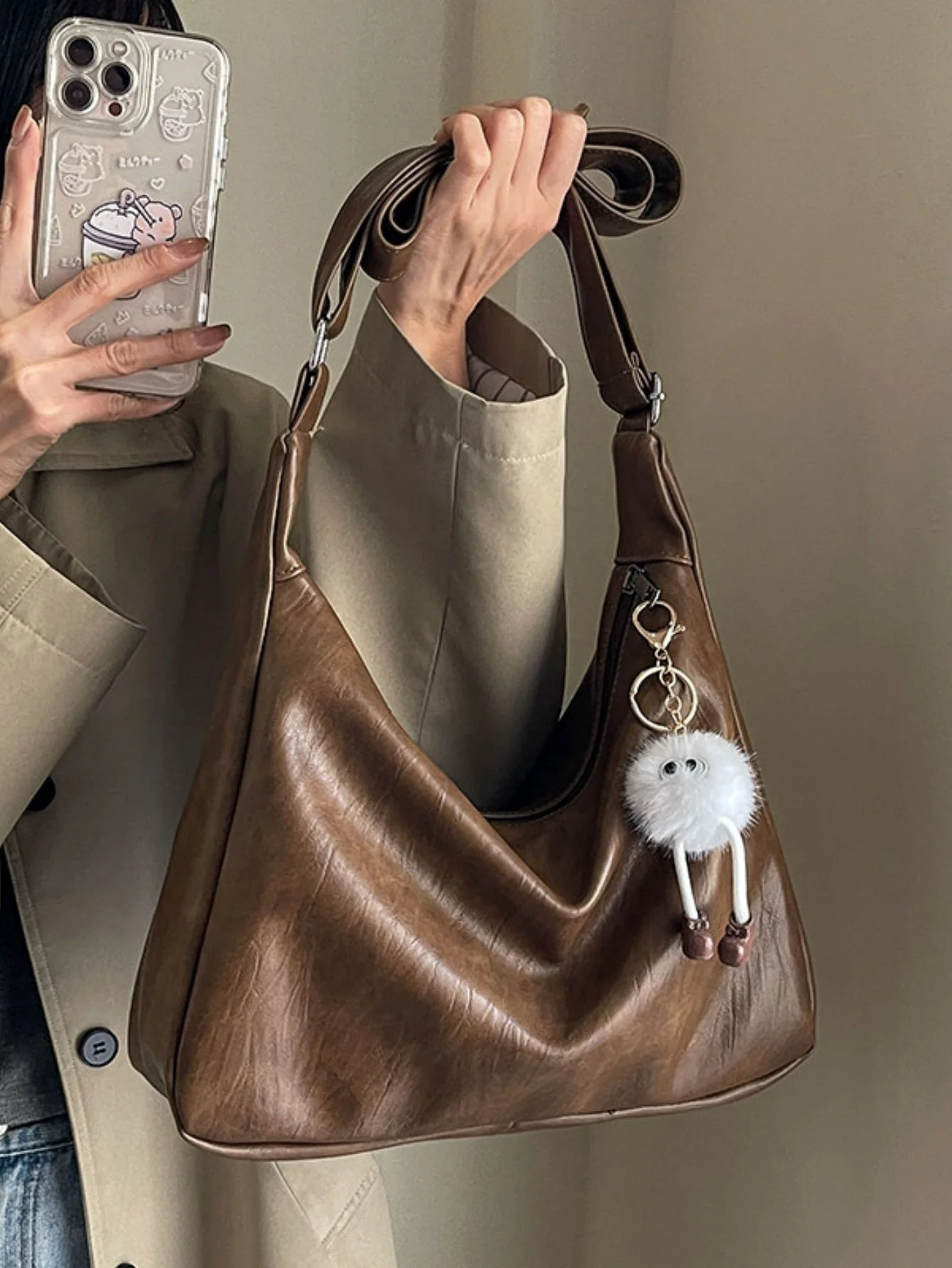 Large Capacity Crossbody Bag - Image 8