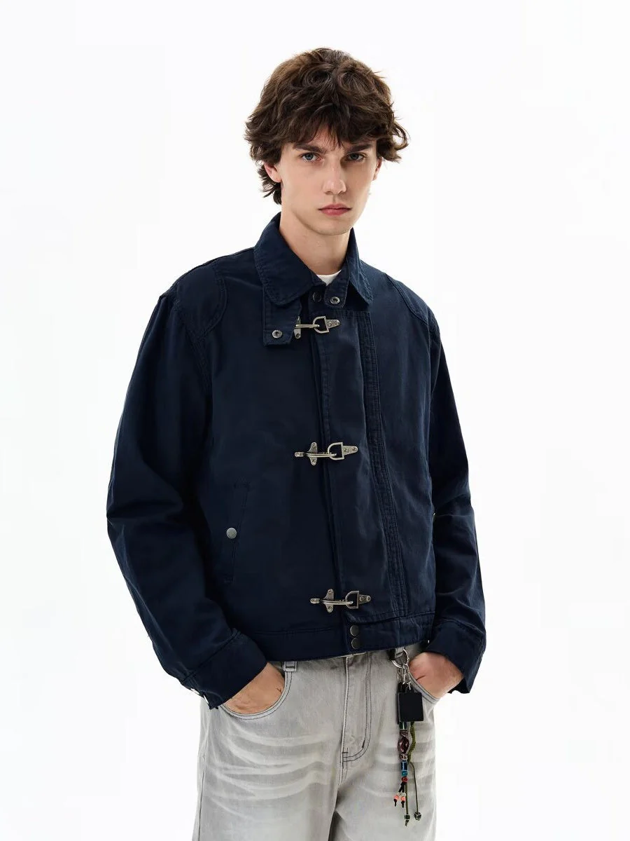 Metal Clasp Design New Chinese Style Jackets - Image 2