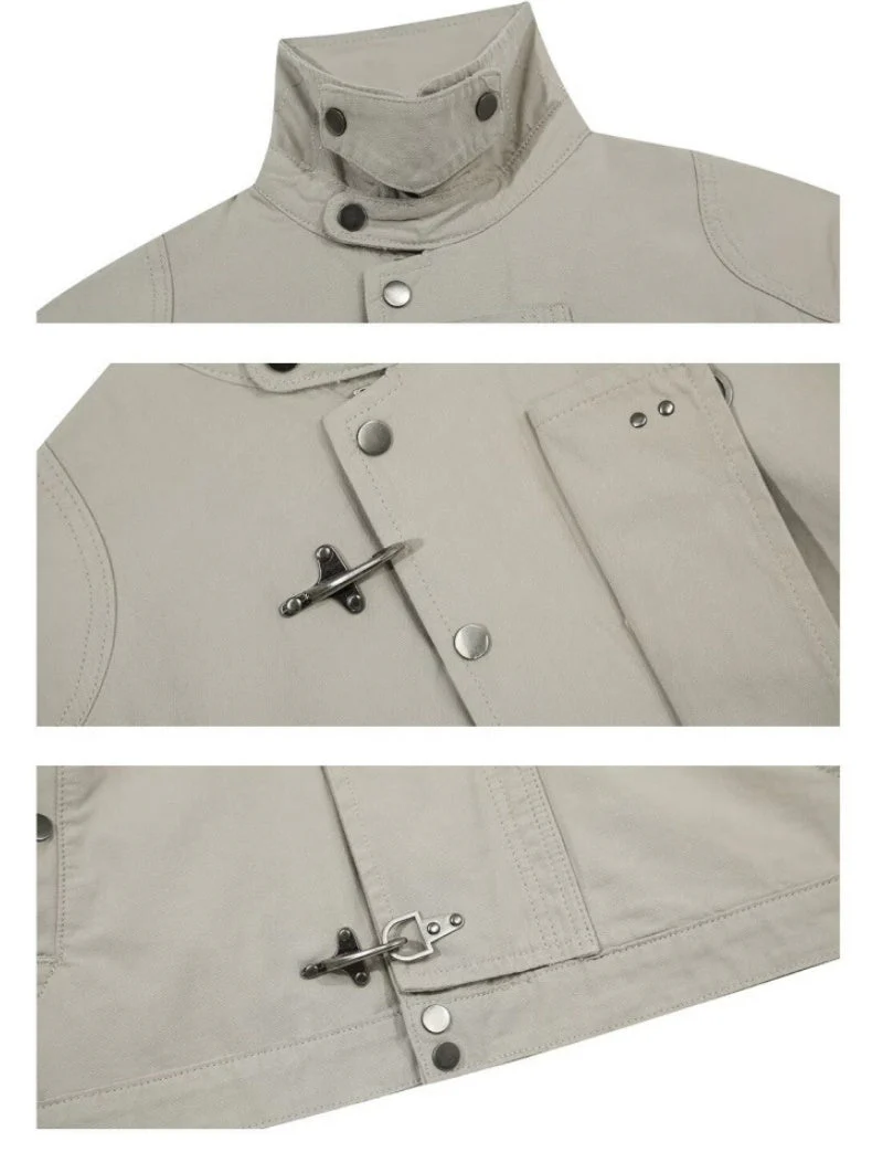 Metal Clasp Design New Chinese Style Jackets - Image 4