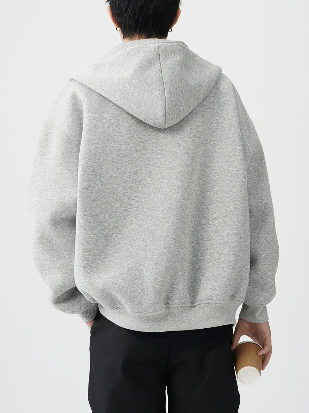 Double Zipper Hoodies Jackets - Image 4