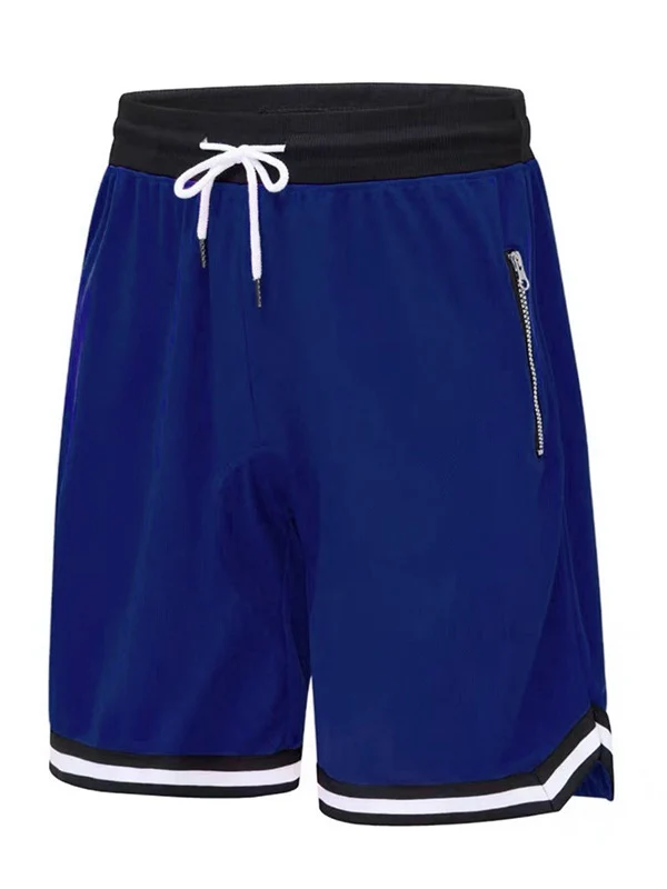 Thin Mesh Loose-fit Breathable Five Points Shorts - Image 12