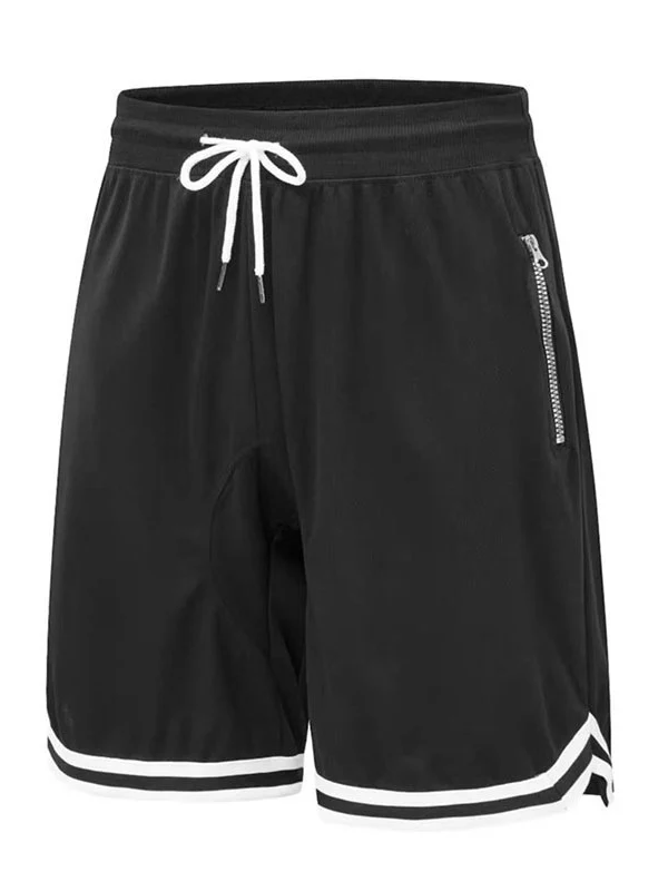 Thin Mesh Loose-fit Breathable Five Points Shorts - Image 7