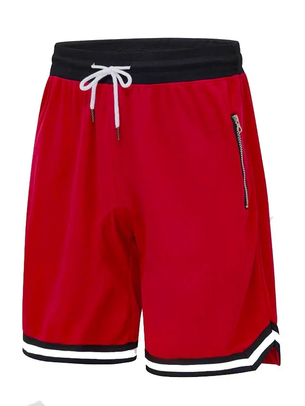 Thin Mesh Loose-fit Breathable Five Points Shorts - Image 9