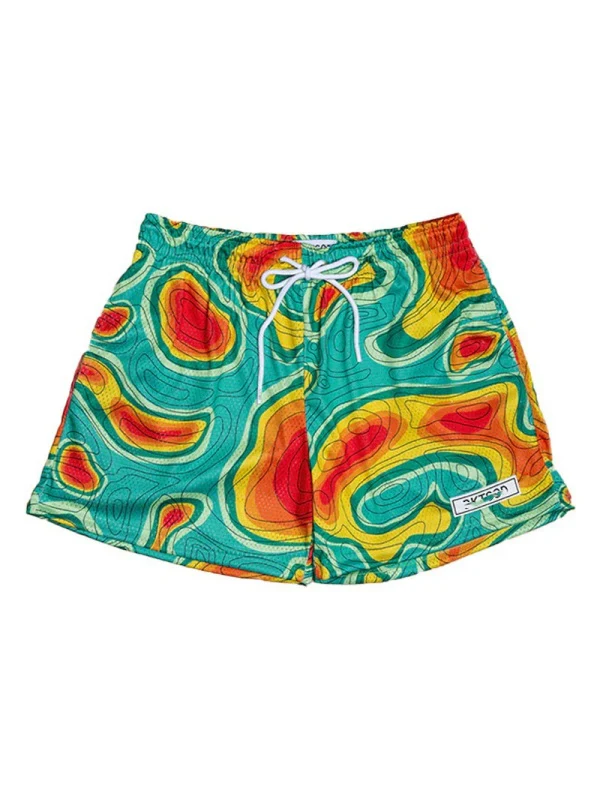 Mesh Quick-drying Loose-fit Four Points Fitness Shorts - Image 16