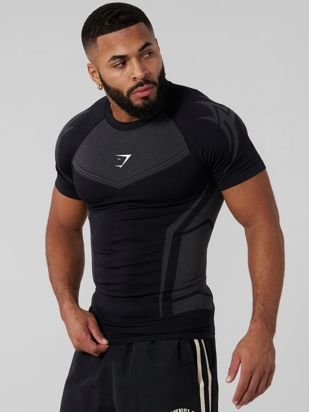 GYMSHARK Tight Fitness Quick-drying T-shirts - Image 10