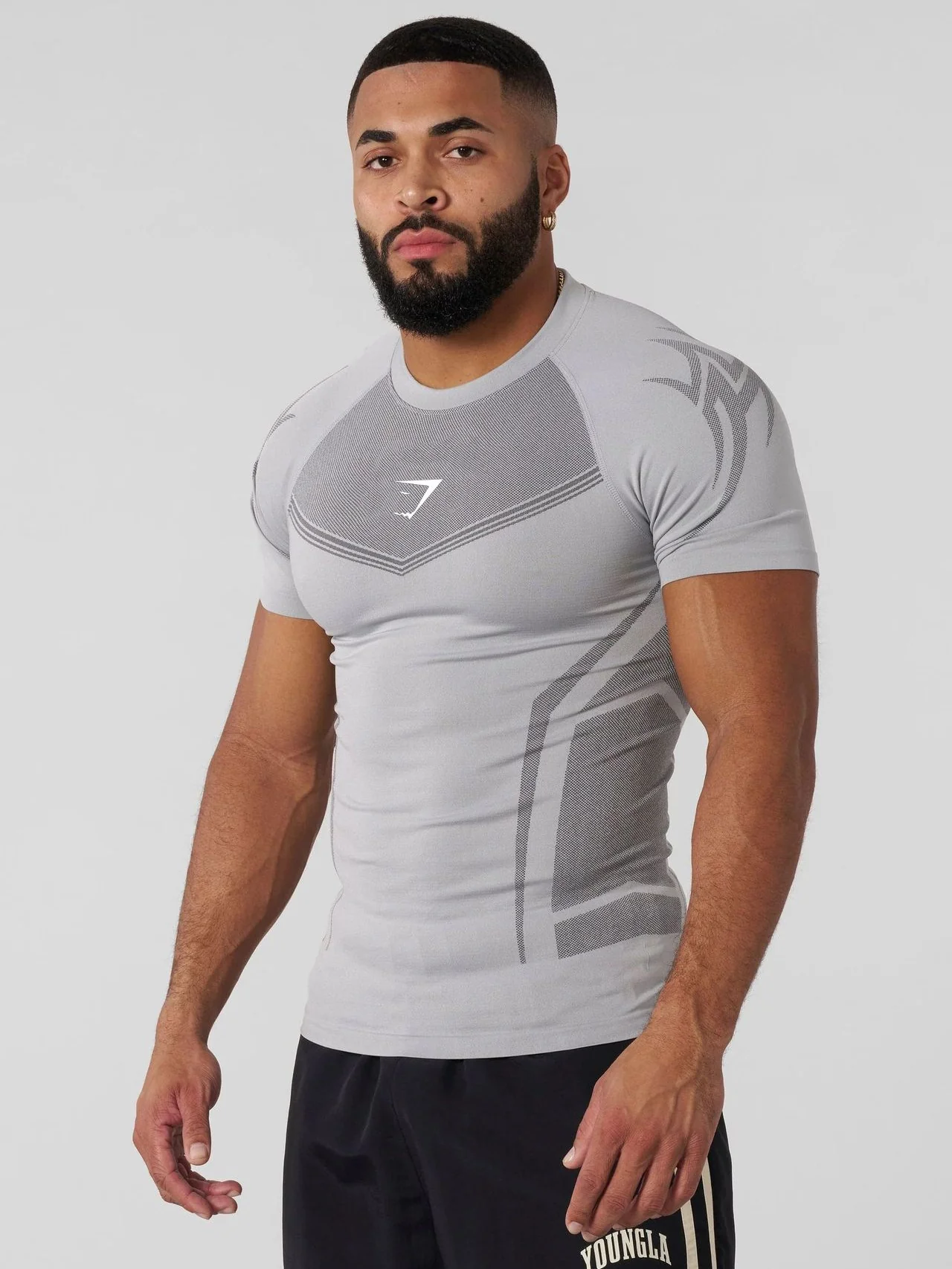 GYMSHARK Tight Fitness Quick-drying T-shirts - Image 11