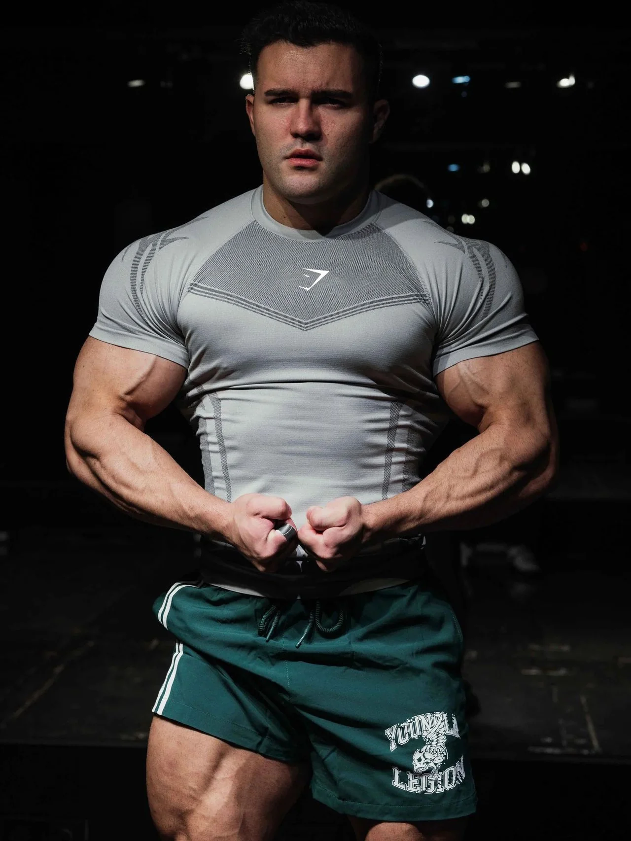 GYMSHARK Tight Fitness Quick-drying T-shirts - Image 5