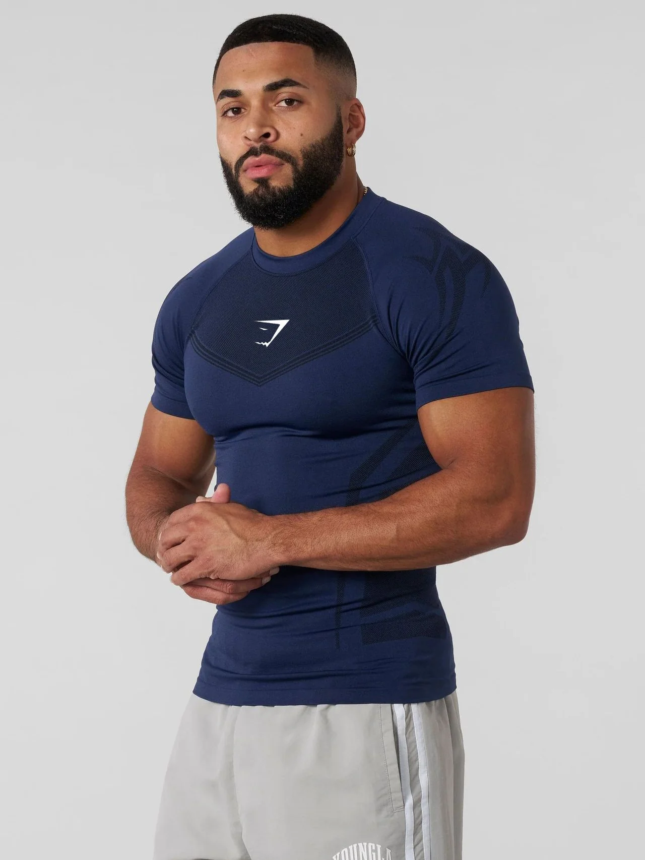 GYMSHARK Tight Fitness Quick-drying T-shirts - Image 8