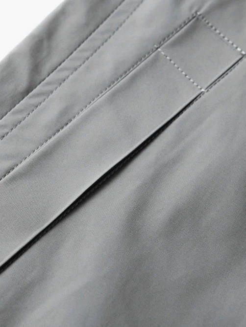 Business Wrinkle-Free Mid-Length Trench Coat - Image 7