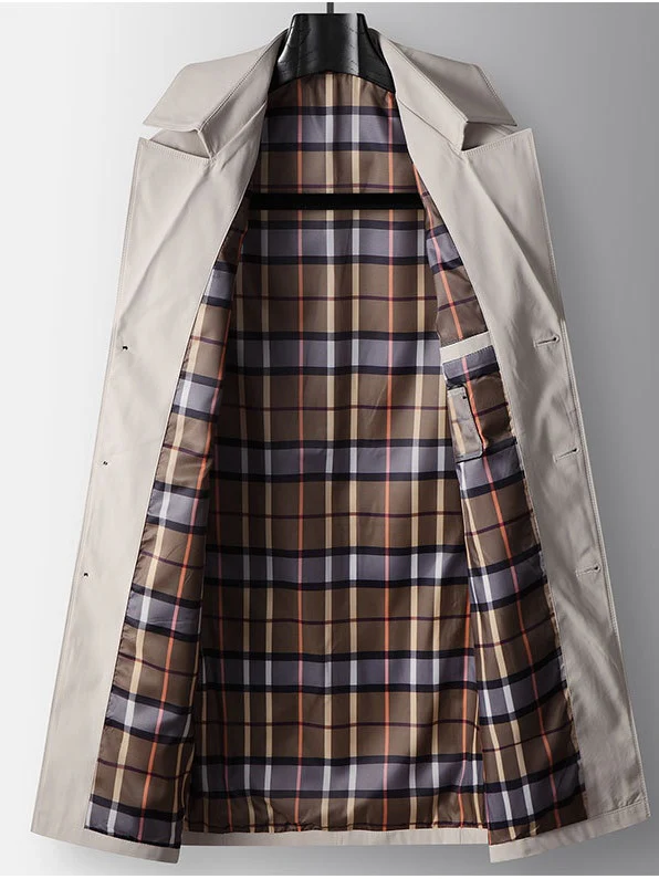 Longline Business Non-iron Leisure Trench Coats - Image 4