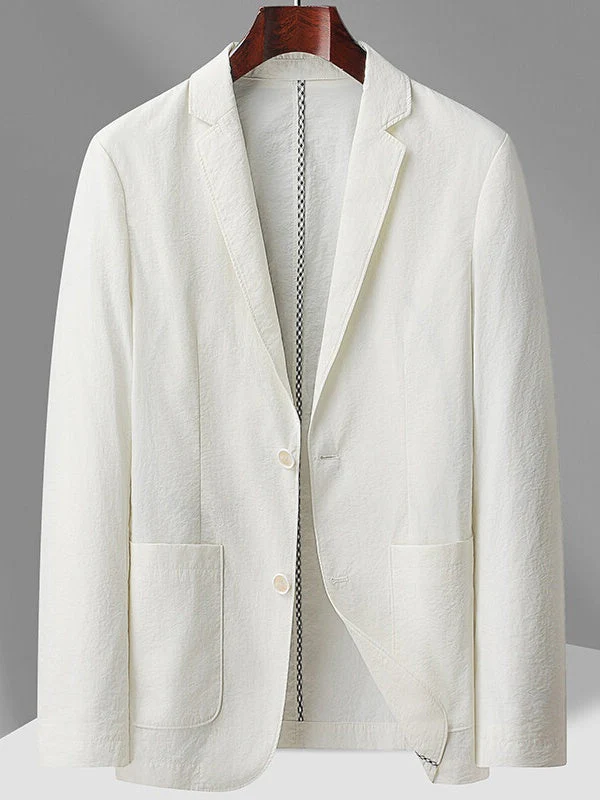 Business Single-Breasted Suit Jacket - Image 7