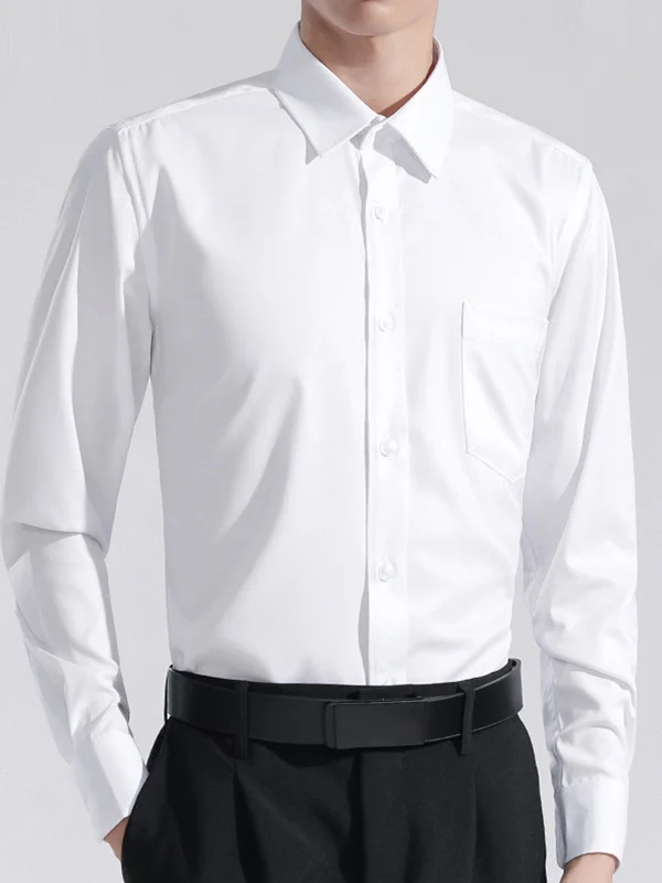 Business White Shirt Slim-fit Shirts - Image 2