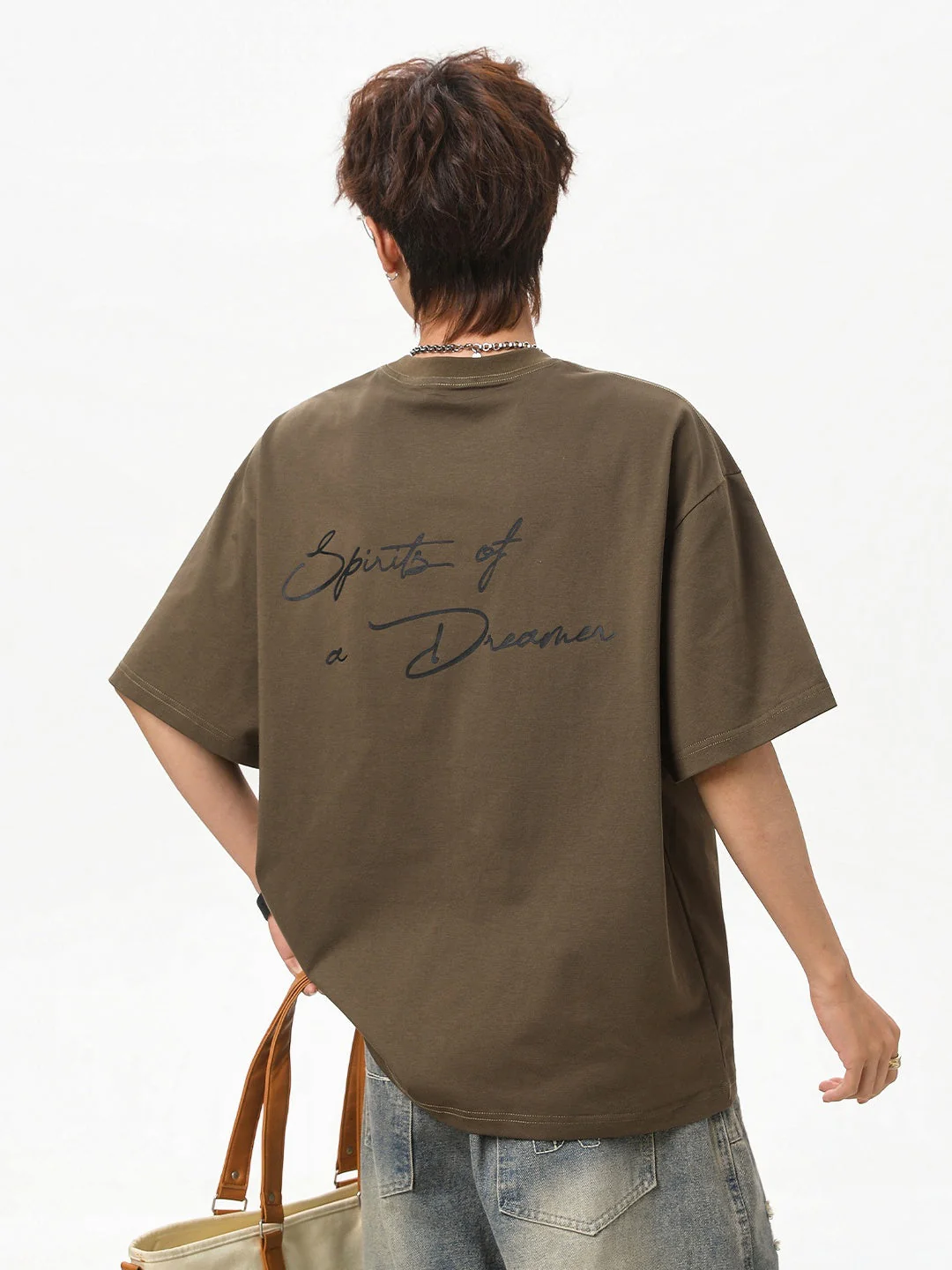 Letter Printed T-shirts - Image 4