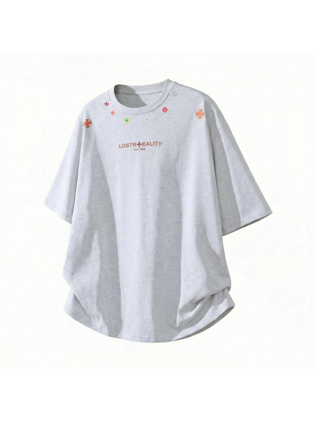 Ethnic Style Color Printed T-shirts - Image 6