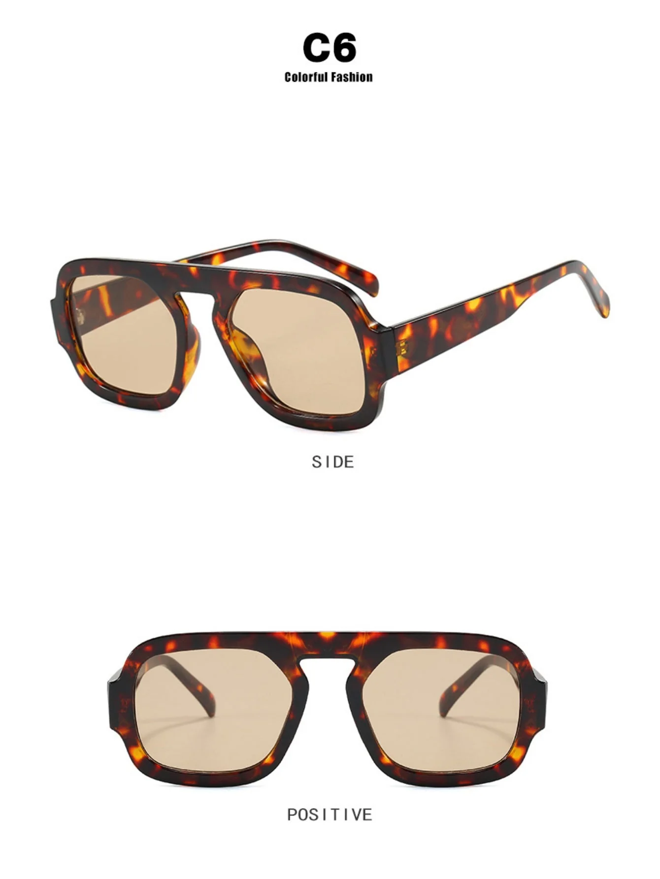 Leopard Print Sunglasses - Image 15