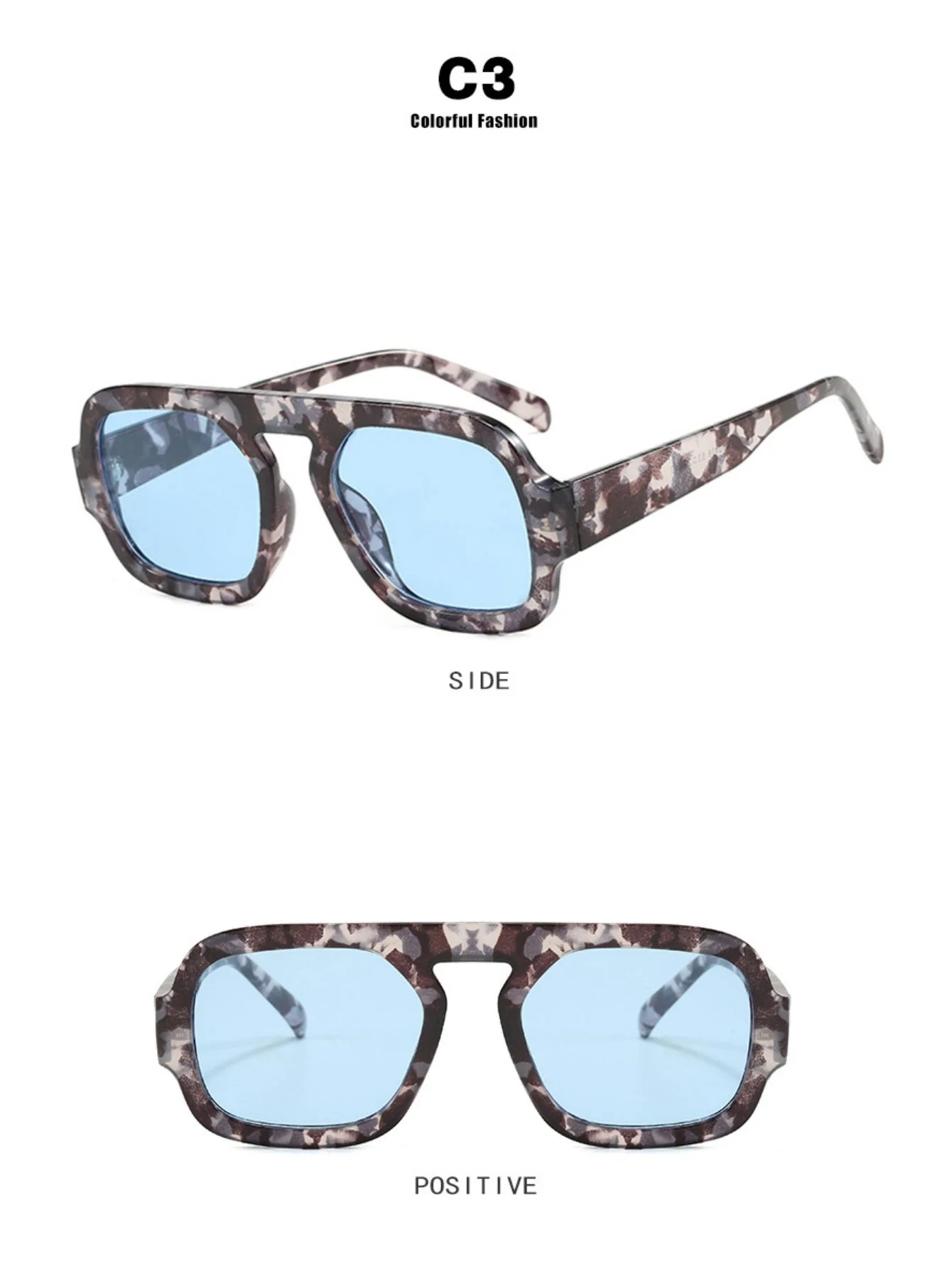 Leopard Print Sunglasses - Image 9