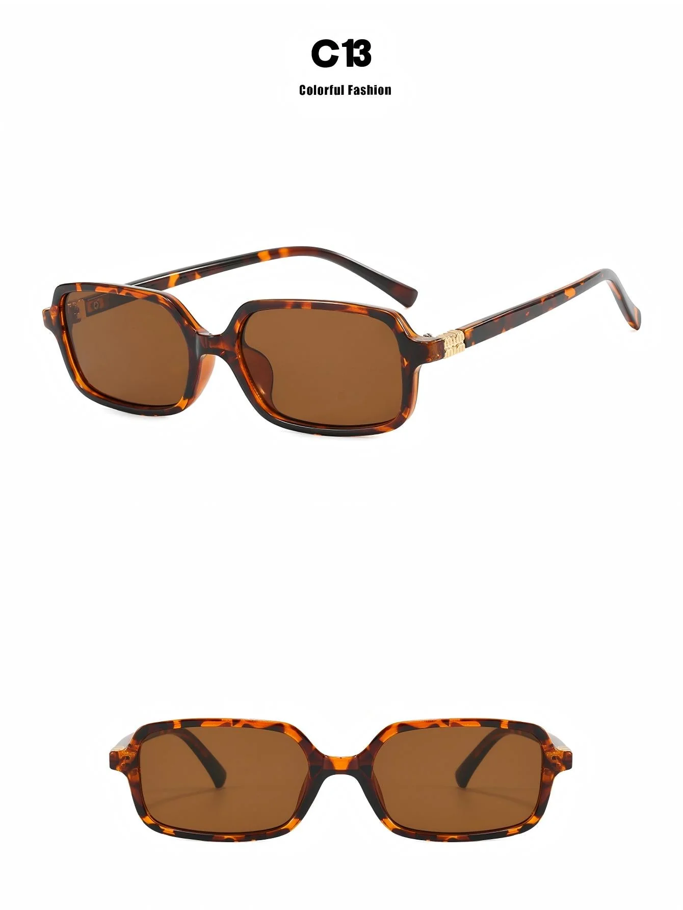Small Square Sunglasses - Image 4
