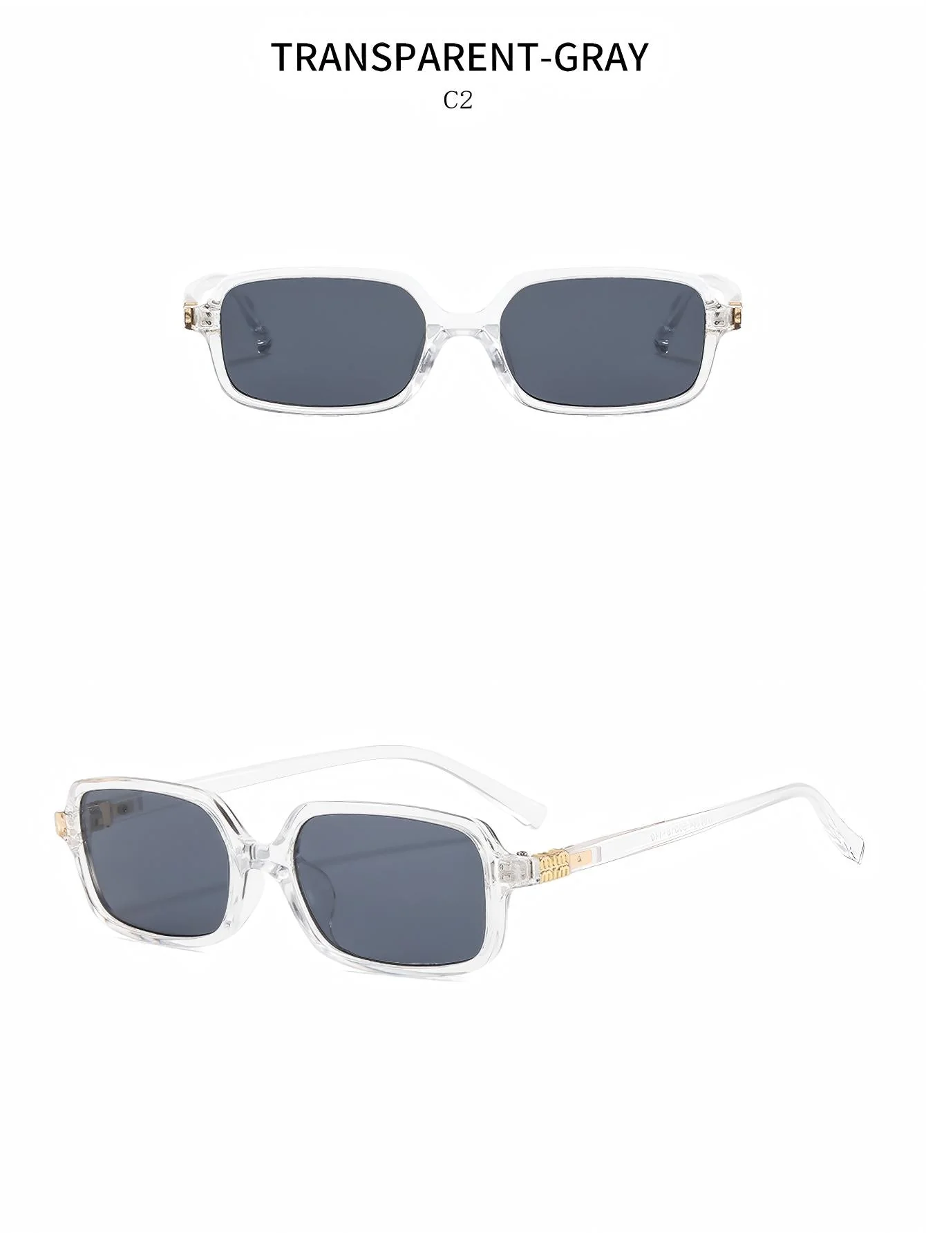 Small Square Sunglasses - Image 7