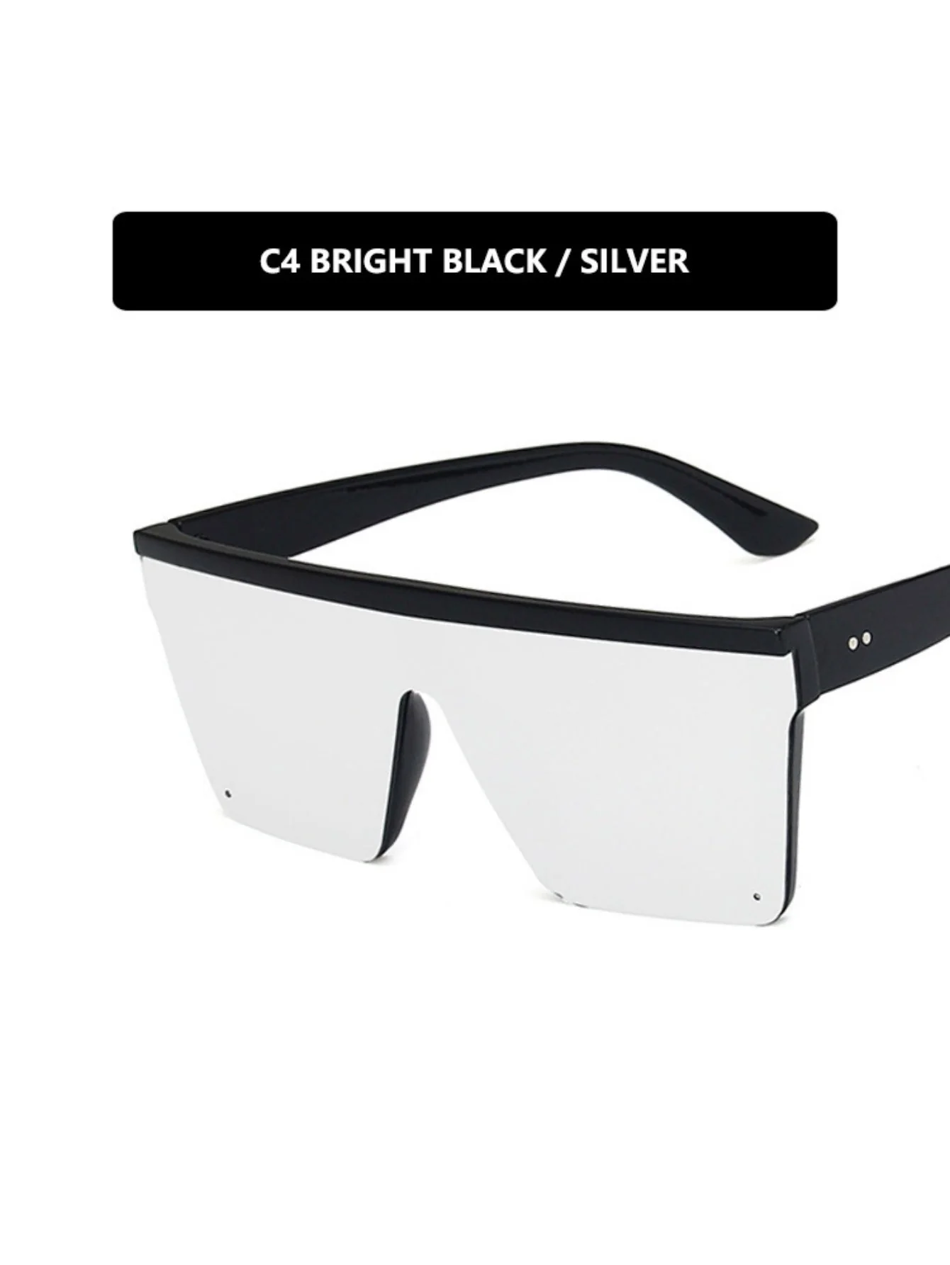 Trendy Oversized Sunglasses - Image 9