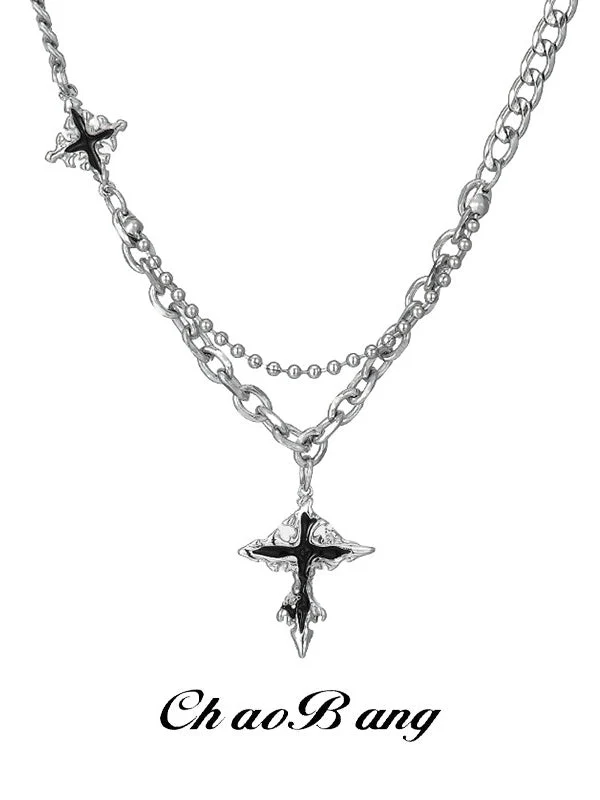 Cross Pattern Necklaces
