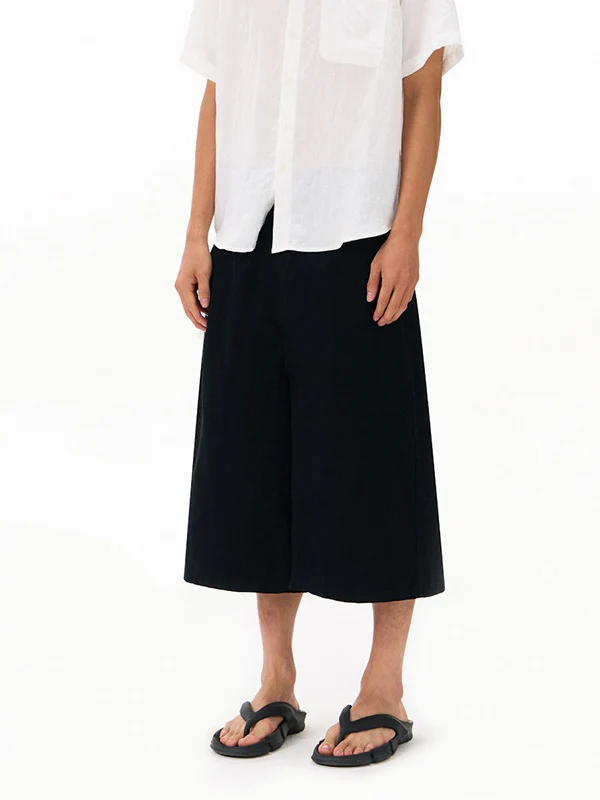 7 Points Loose-fit Straight-fit Shorts - Image 4