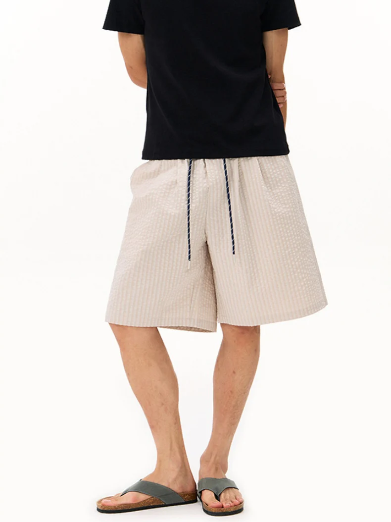 Plaid Loose-fit Five Points Shorts - Image 5