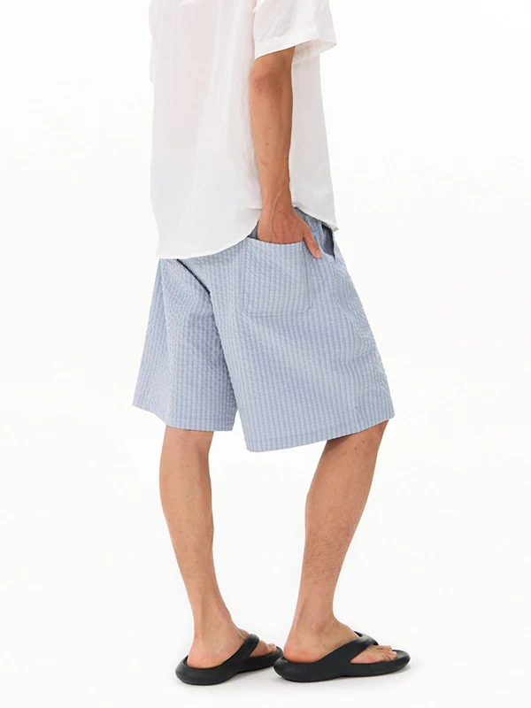 Plaid Loose-fit Five Points Shorts - Image 9