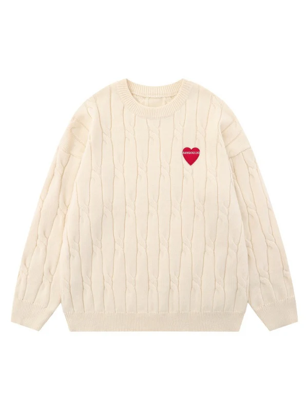Valentine Gift Red Love Sweaters - Image 2