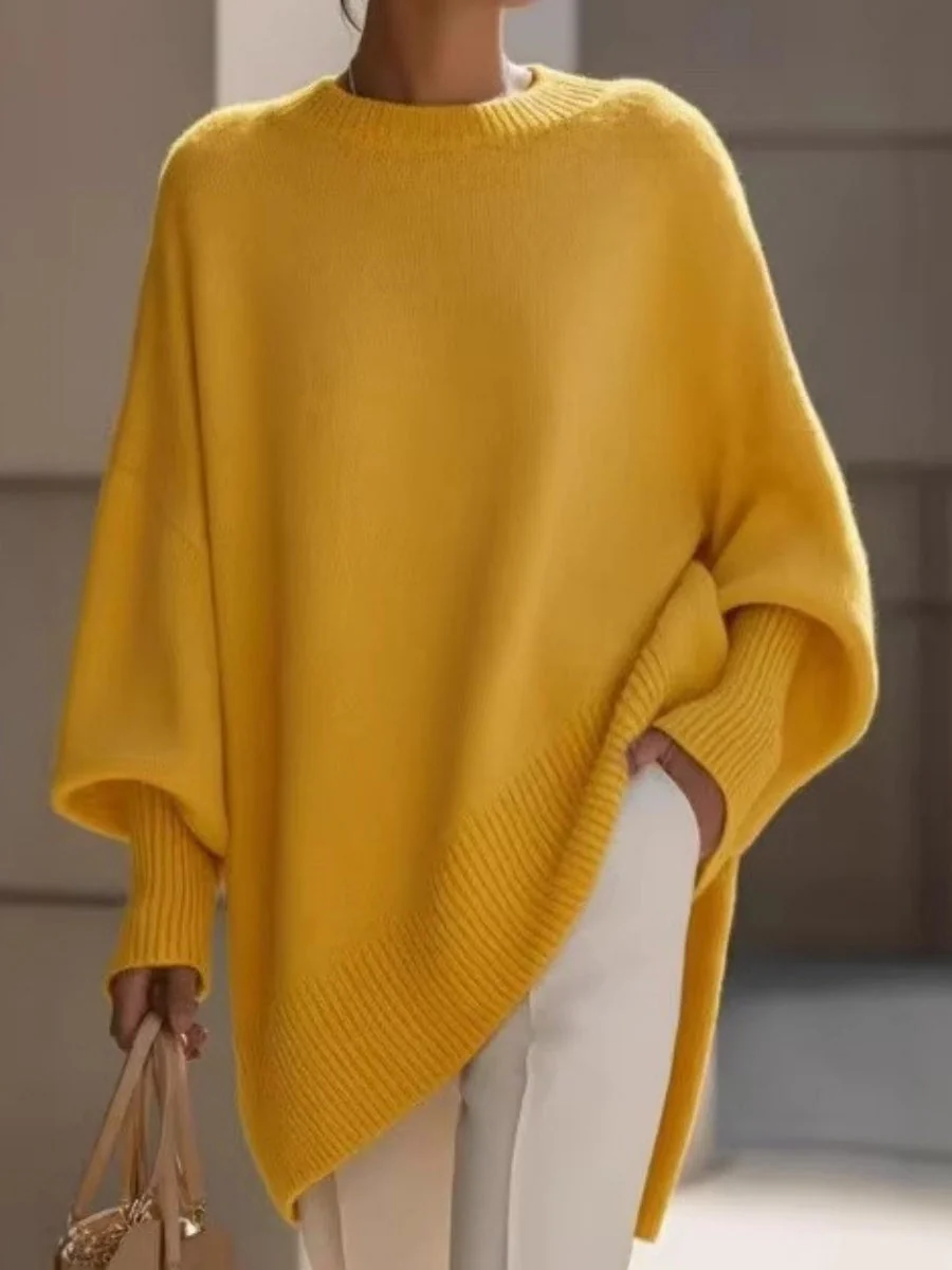 Loose-fit Lazy Longline Knitwear Sweaters - Image 4