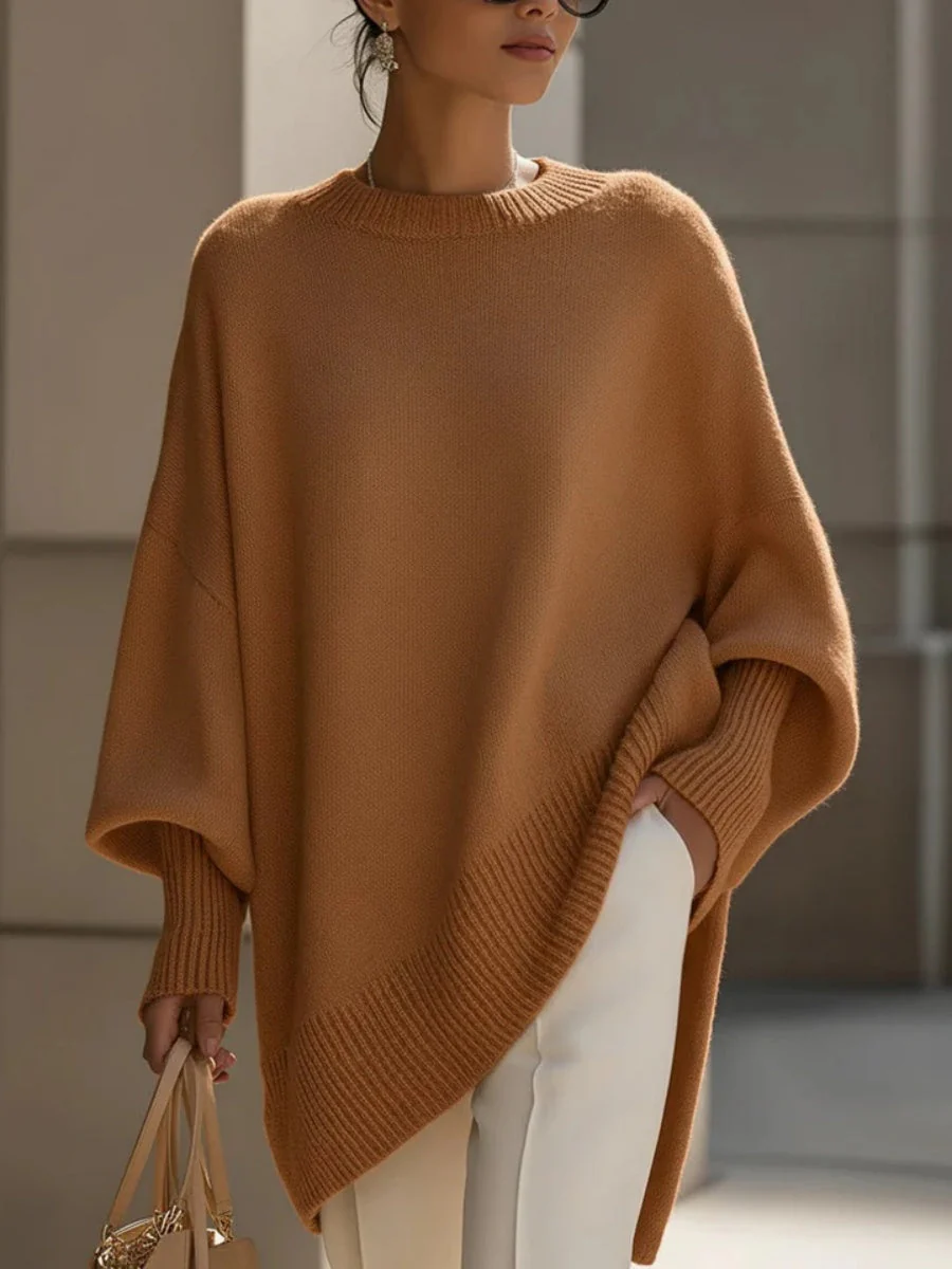 Loose-fit Lazy Longline Knitwear Sweaters - Image 7