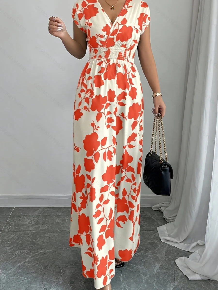 Hit Flowers Plants And Flowers Maxi Dresses - Image 10