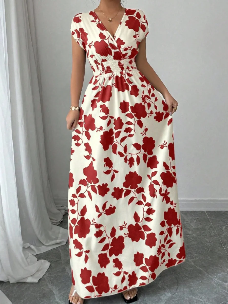Hit Flowers Plants And Flowers Maxi Dresses - Image 14