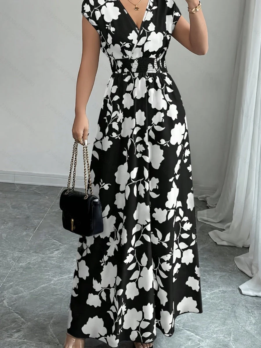 Hit Flowers Plants And Flowers Maxi Dresses - Image 28