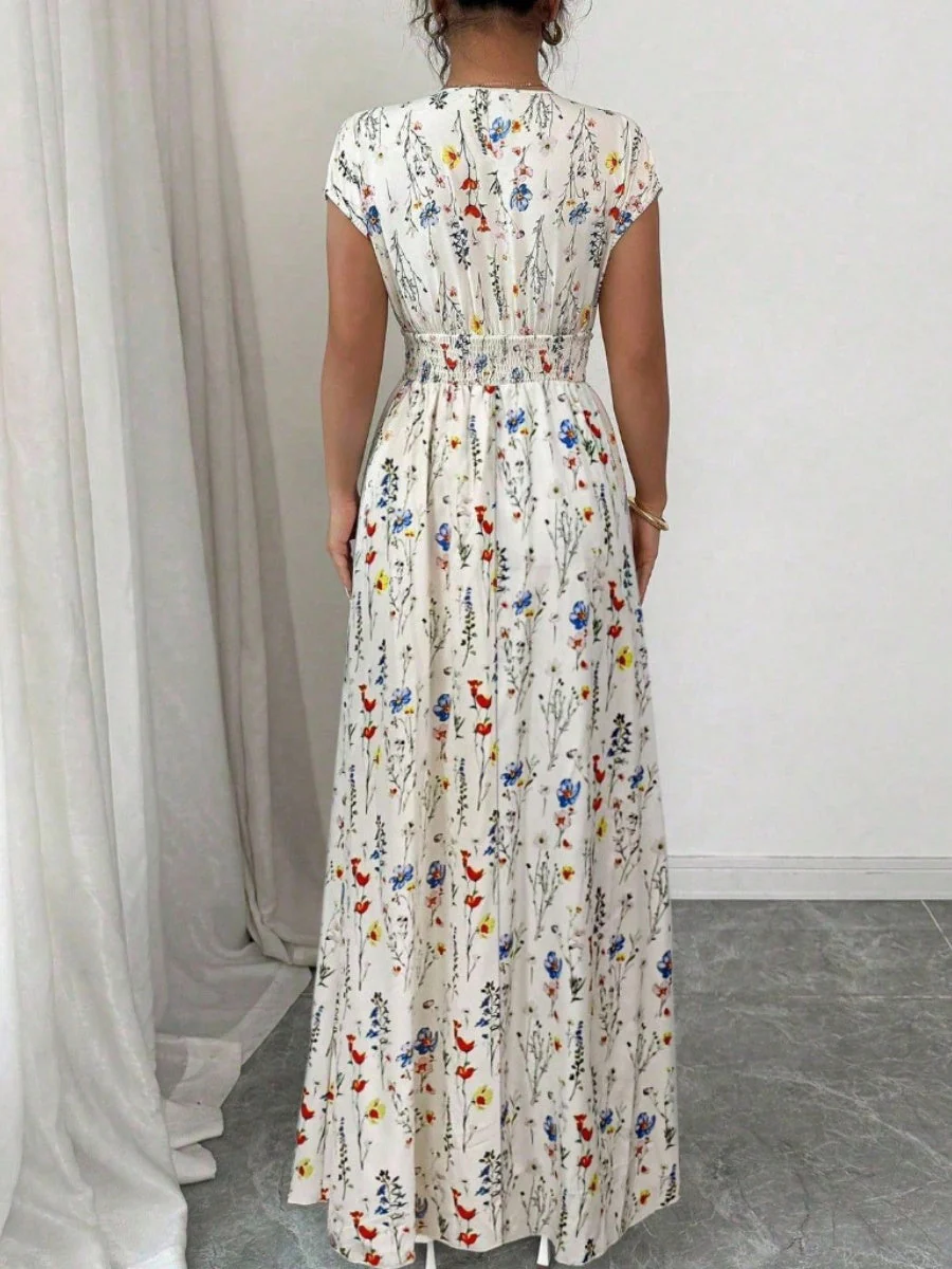 Hit Flowers Plants And Flowers Maxi Dresses - Image 29