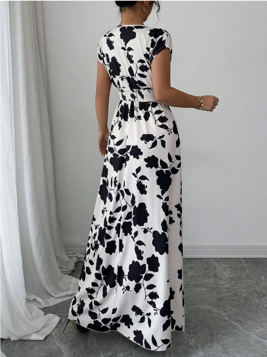 Hit Flowers Plants And Flowers Maxi Dresses - Image 3