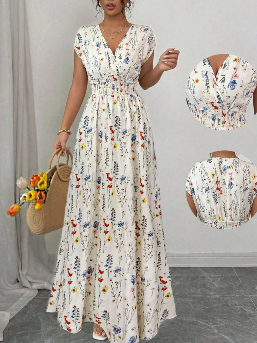 Hit Flowers Plants And Flowers Maxi Dresses - Image 30
