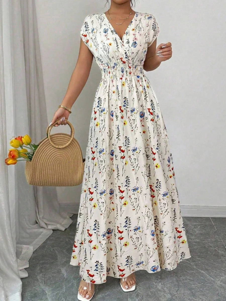 Hit Flowers Plants And Flowers Maxi Dresses - Image 31
