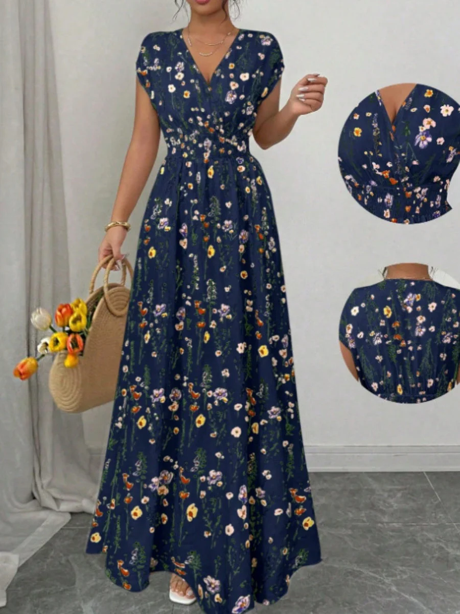 Hit Flowers Plants And Flowers Maxi Dresses - Image 34