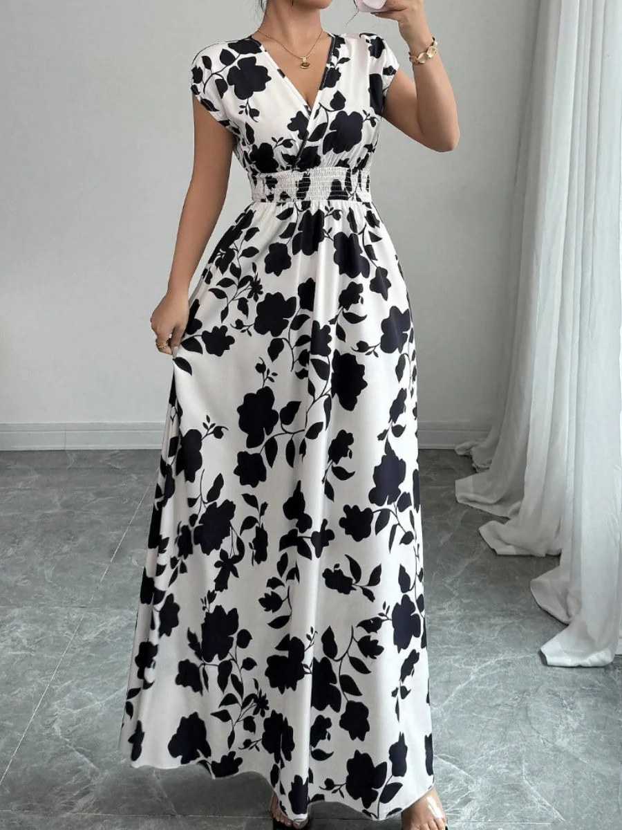 Hit Flowers Plants And Flowers Maxi Dresses - Image 5