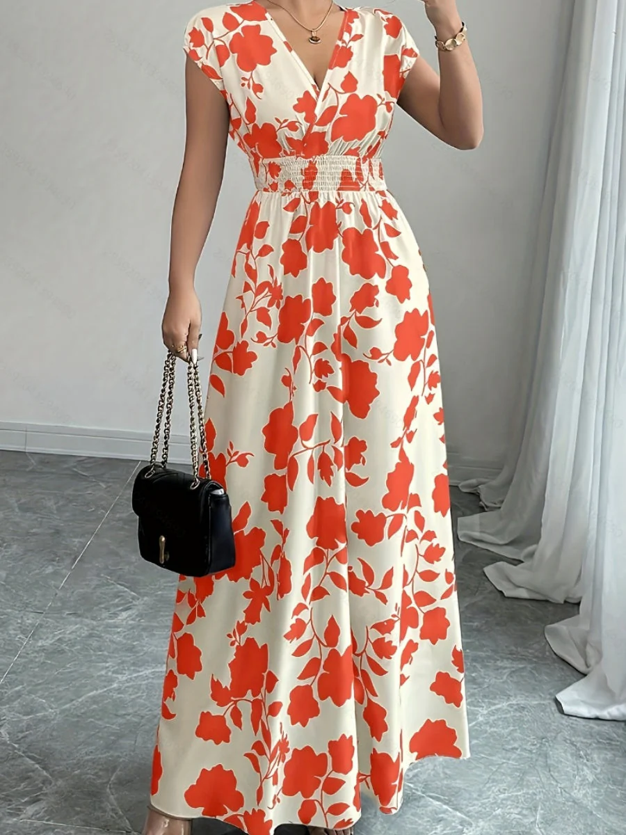 Hit Flowers Plants And Flowers Maxi Dresses - Image 6
