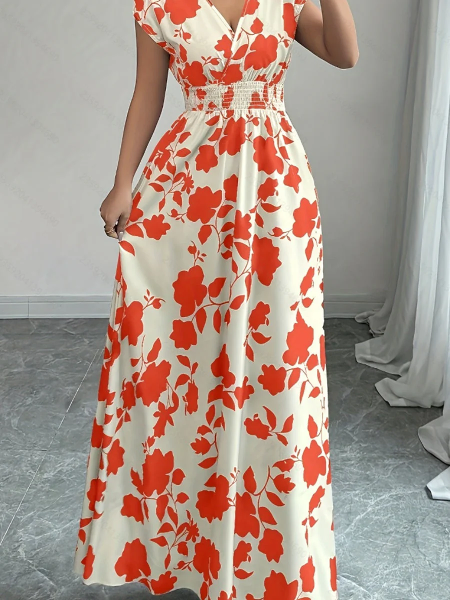 Hit Flowers Plants And Flowers Maxi Dresses - Image 8