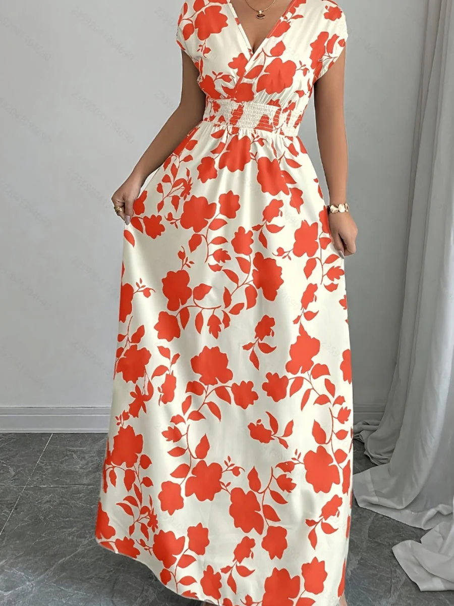 Hit Flowers Plants And Flowers Maxi Dresses - Image 9